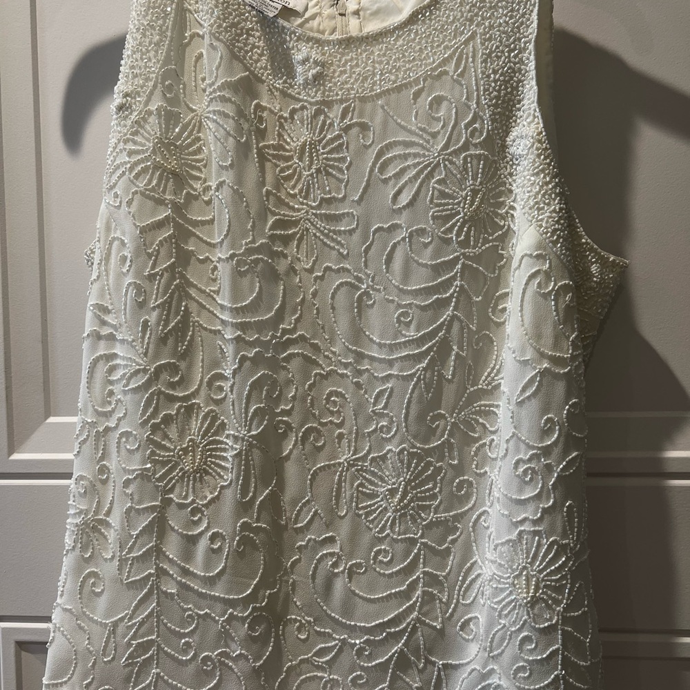 Beaded, dressy top